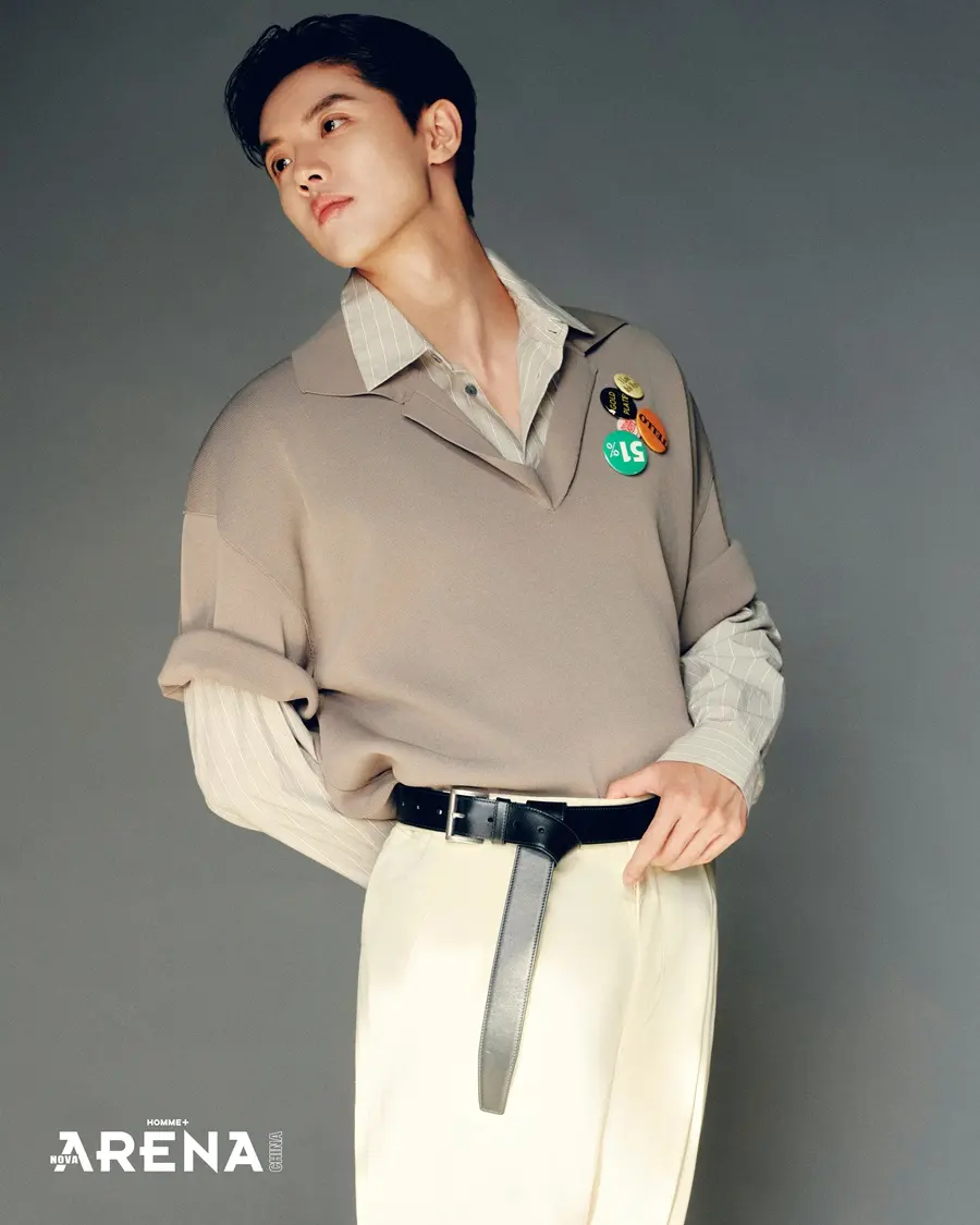 Zhou Junwei @ Arena HOMME+ China April 2025