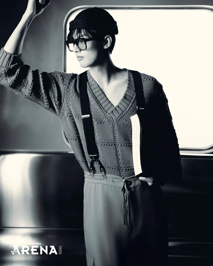 Zhou Junwei @ Arena HOMME+ China April 2025