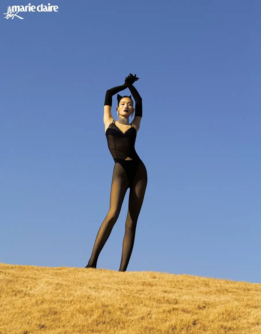 Lina Zhang @ Marie Claire China March 2025