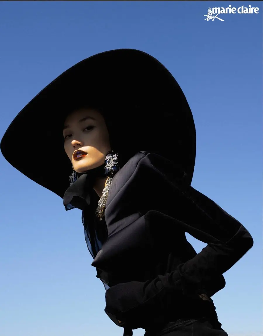 Lina Zhang @ Marie Claire China March 2025