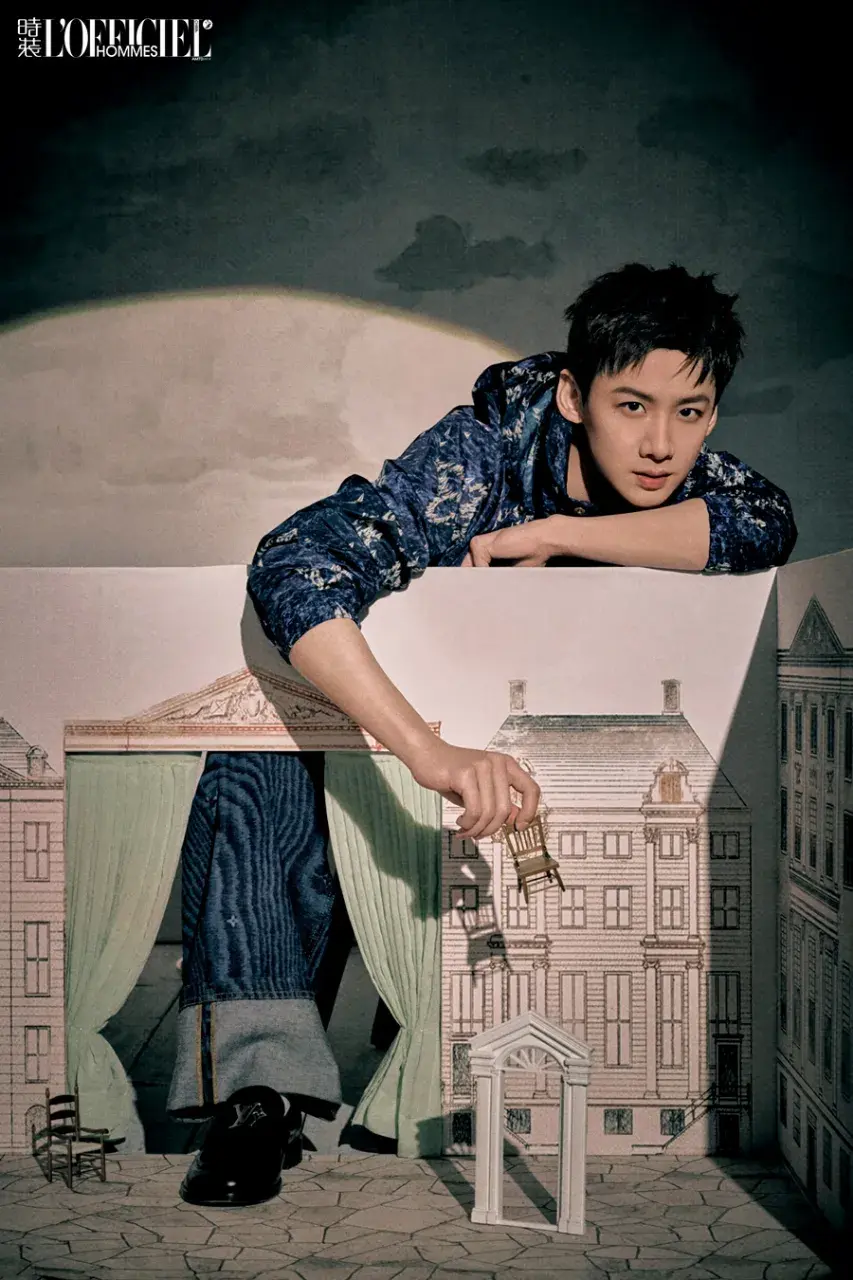 Bai Jingting @ L&rsquo;OFFICIEL HOMMES China April 2025