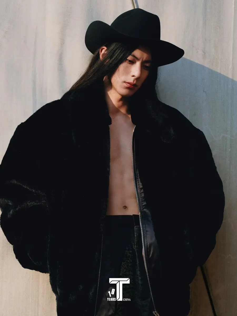 Dylan Wang @ T Magazine China February 2025