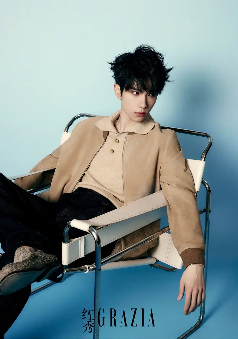 Yu Chengen @ GRAZIA China April 2025