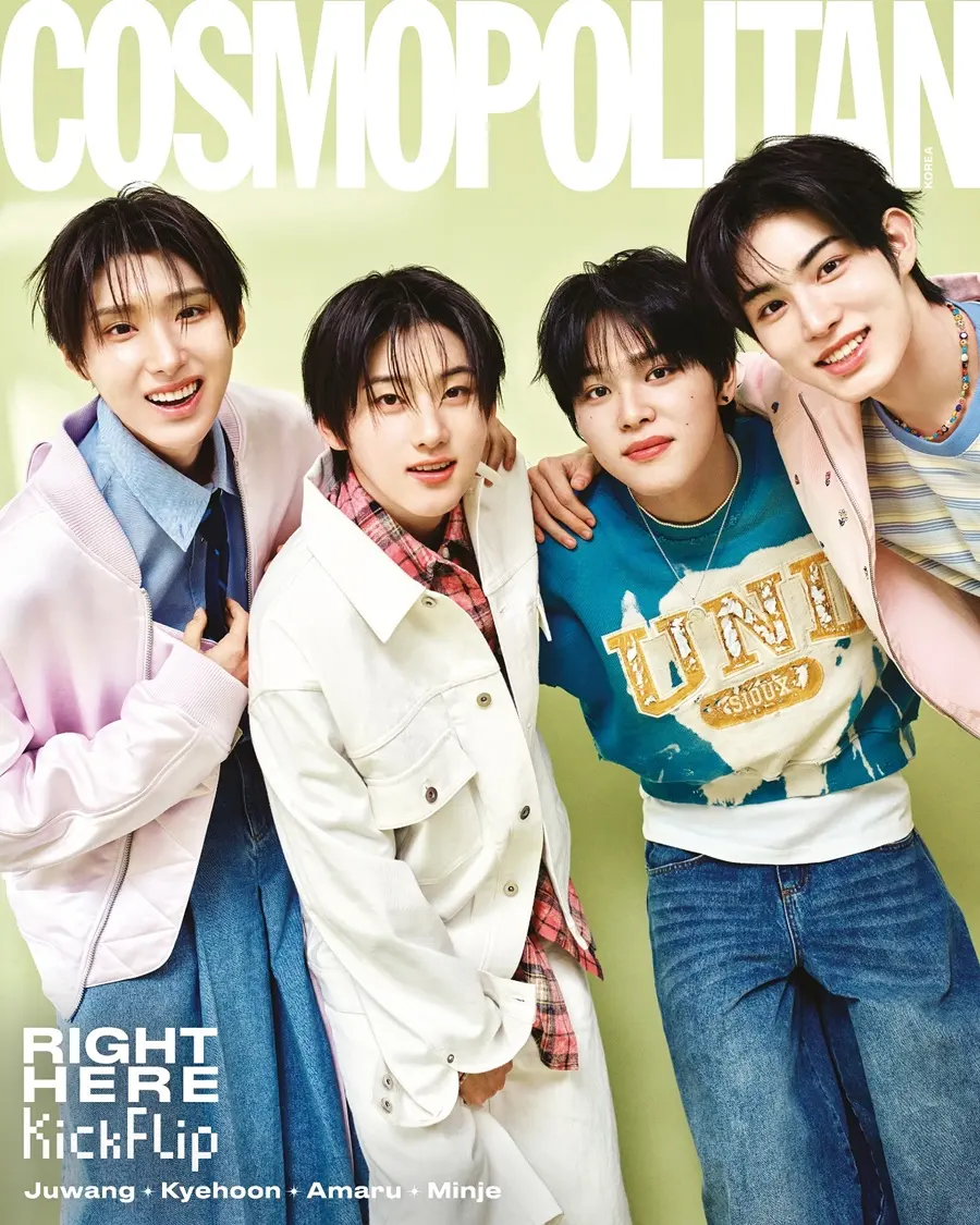 KickFlip @ COSMOPOLITAN Korea May 2025