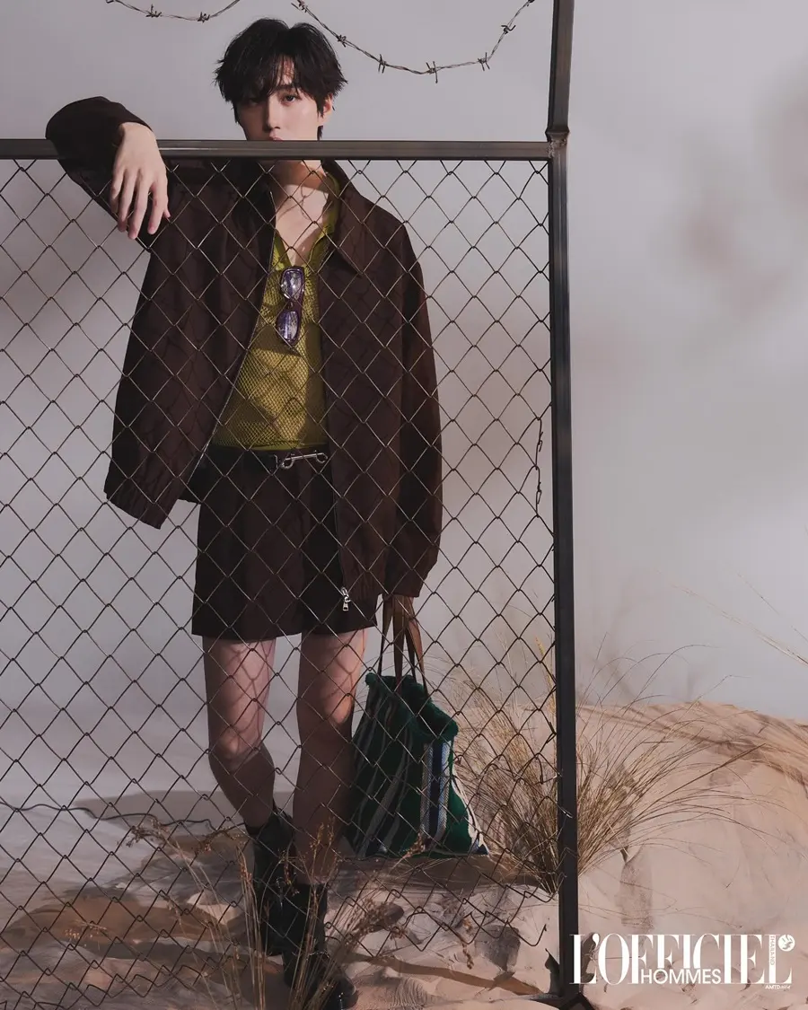 ต่อ-ธนภพ @ L&rsquo;OFFICIEL HOMMES Thailand April 2025