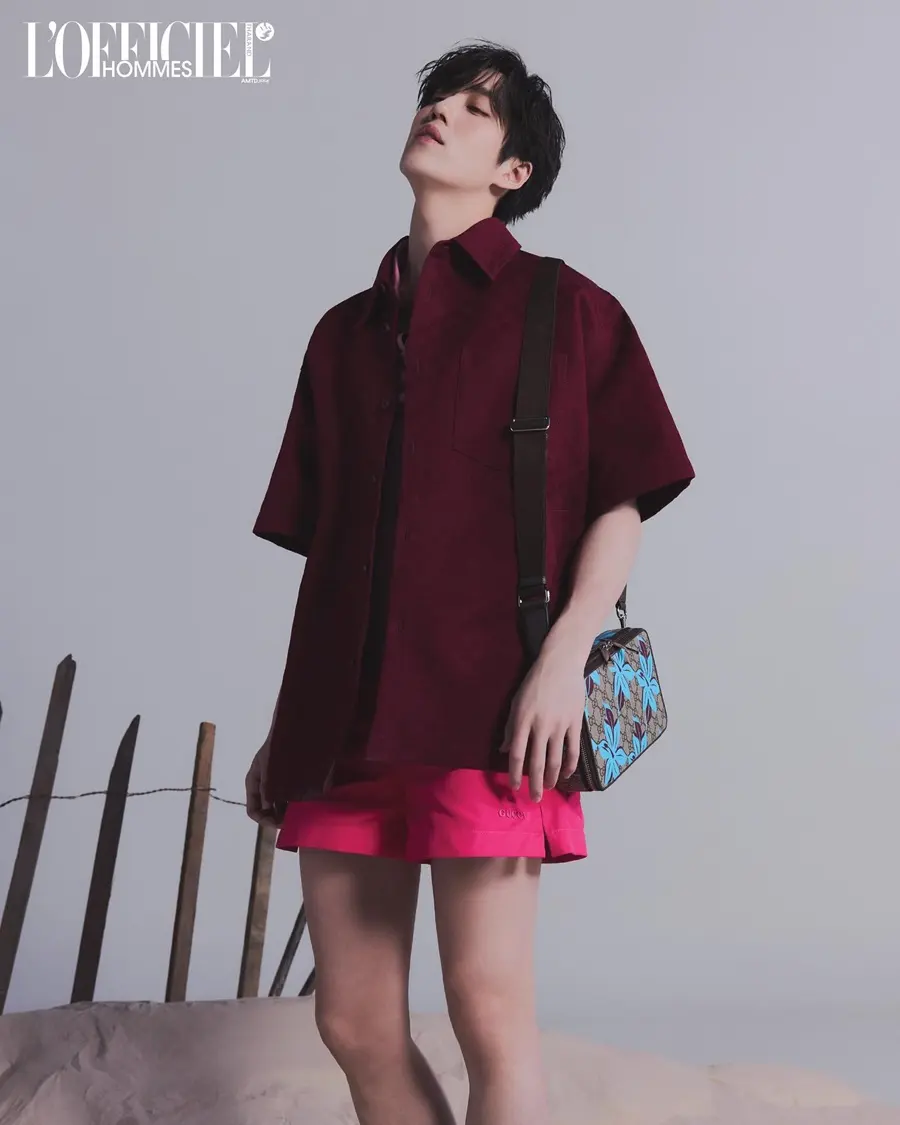 ต่อ-ธนภพ @ L&rsquo;OFFICIEL HOMMES Thailand April 2025
