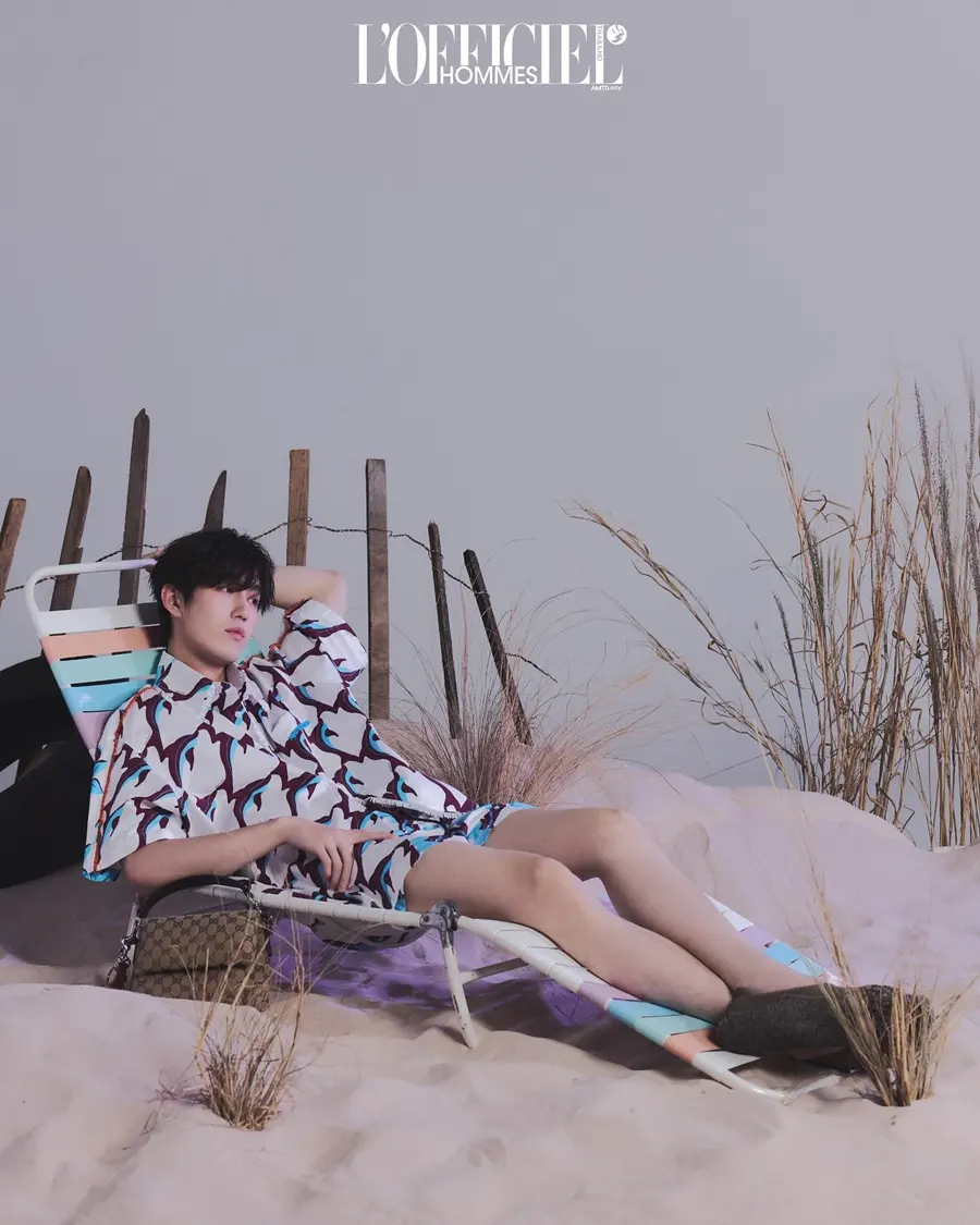 ต่อ-ธนภพ @ L&rsquo;OFFICIEL HOMMES Thailand April 2025