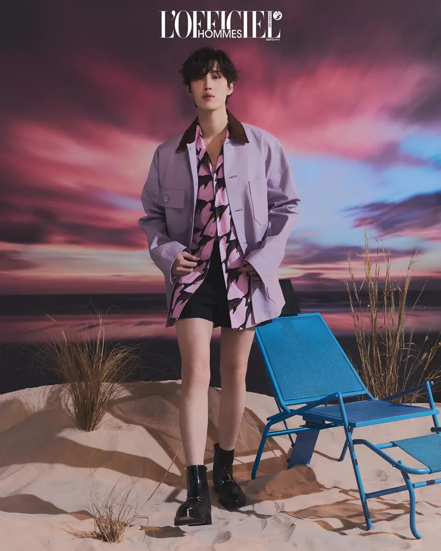 ต่อ-ธนภพ @ L&rsquo;OFFICIEL HOMMES Thailand April 2025