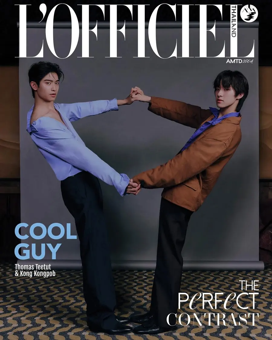โทมัส ธีร์ทัศน์ & ก้อง ก้องภพ @ L&rsquo;OFFICIEL Thailand April 2025