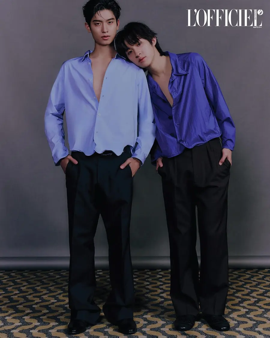 โทมัส ธีร์ทัศน์ & ก้อง ก้องภพ @ L&rsquo;OFFICIEL Thailand April 2025