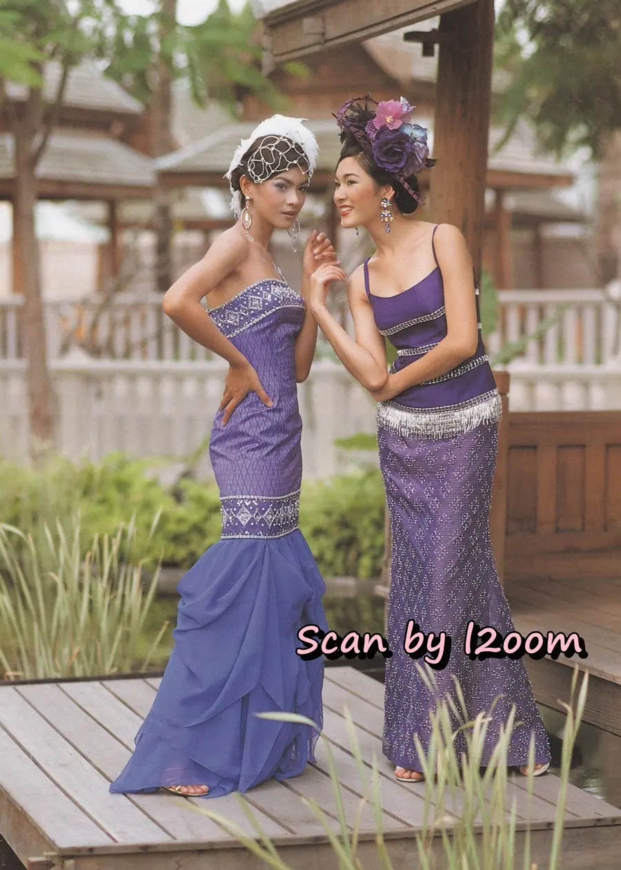 (วันวาน) อ้อน เกวลิน & ปุ้ม จิตติมา @ นิตยสาร คุณหญิง ปีที่ 4 ฉบับที่ 91 ปักษ์หลัง กุมภาพันธ์ 2542