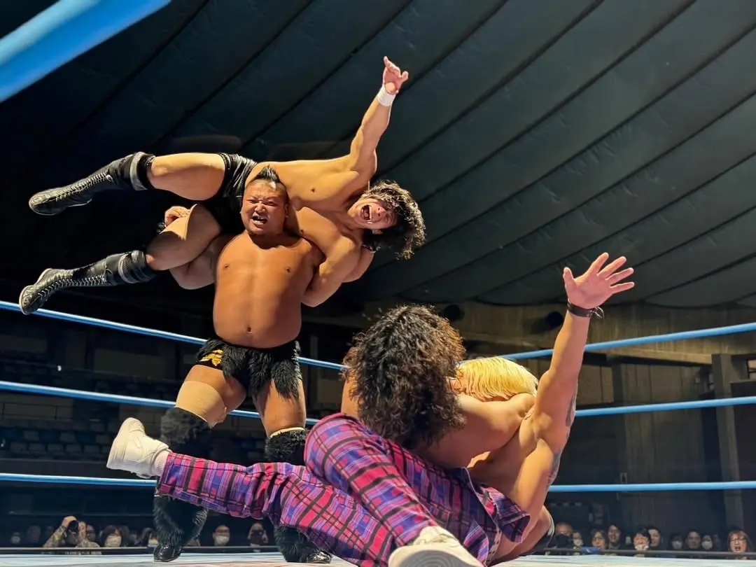 Professional wrestler : Yuma Anzai
