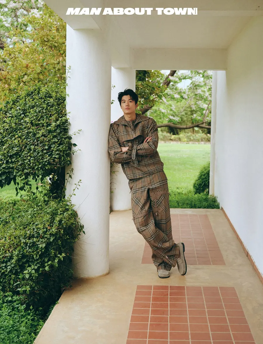 Wang Shun @ MAN ABOUT TOWN China May 2025