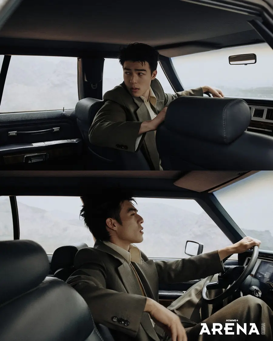 Edward Chen @ Arena HOMME+ China May 2025