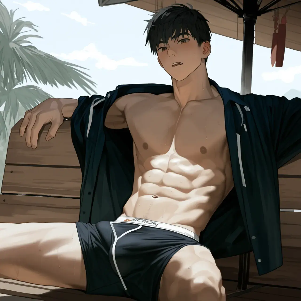 การ์ตูนผู้ชายหล่อเท่ 346