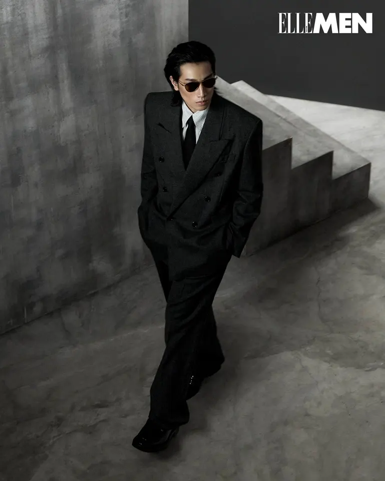 ไบเบิ้ล-วิชญ์ภาส @ ELLE MEN Thailand June 2025