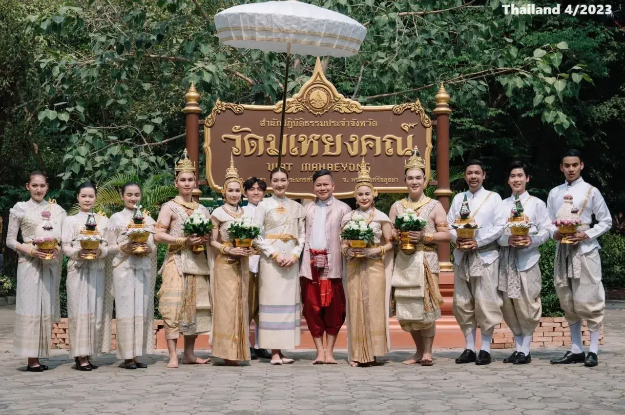 Pancake Khemanit in Thai Dress 🇹🇭