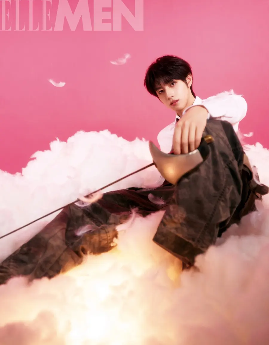TOP landing boy @ ELLEMEN China May 2025