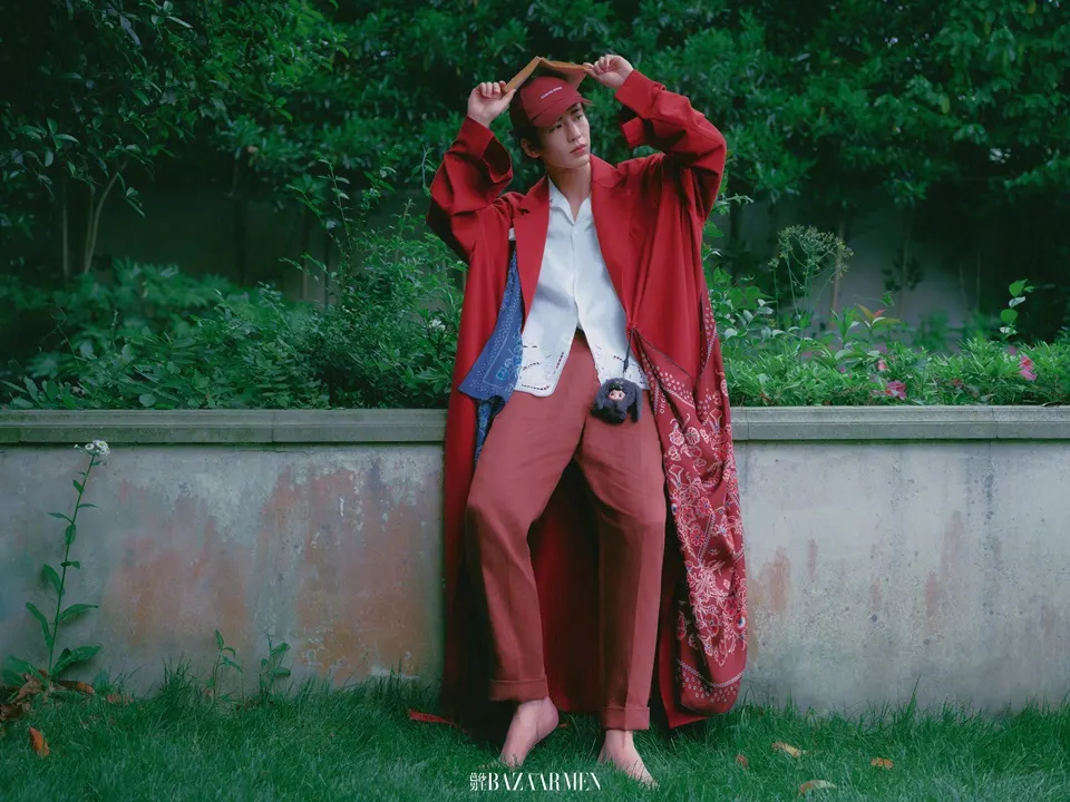 Zhang Linghe @ Harper's BAZAAR Men China May 2025