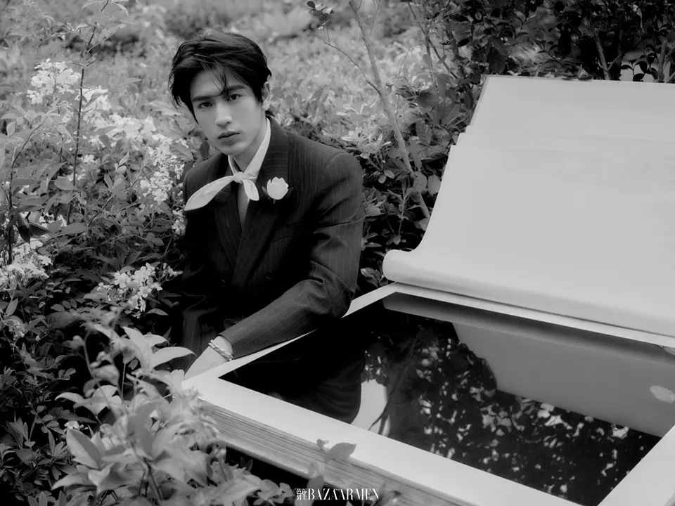 Zhang Linghe @ Harper's BAZAAR Men China May 2025