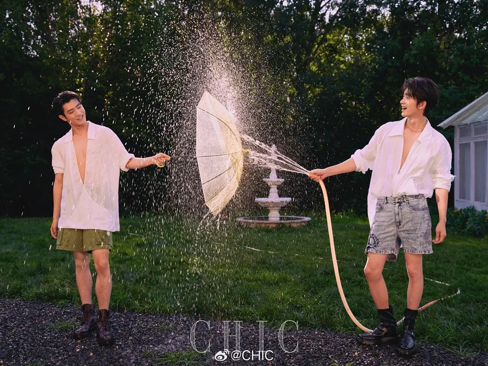 Qin Jialin & Wang Zihang @ CHIC China August 2025