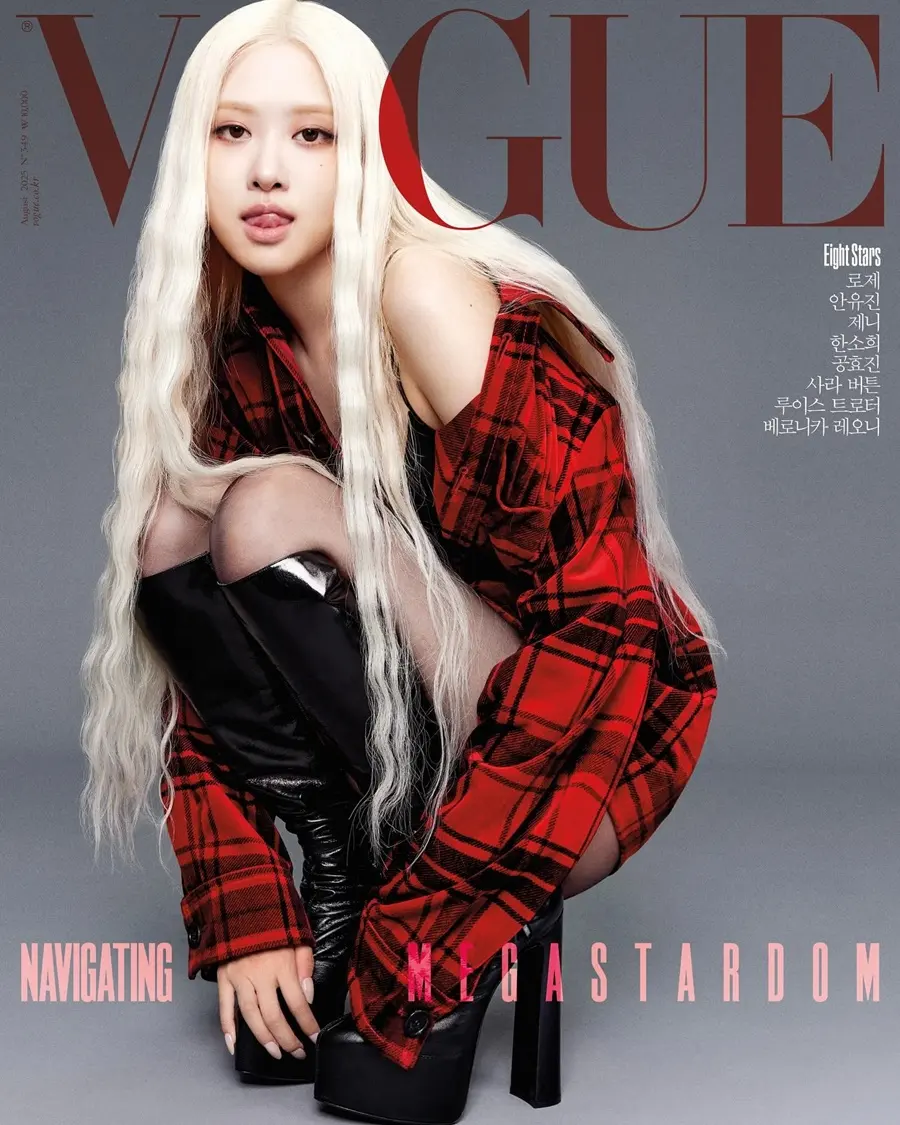 Ros&eacute; @ VOGUE Korea August 2025
