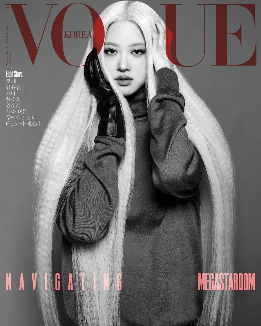 Ros&eacute; @ VOGUE Korea August 2025