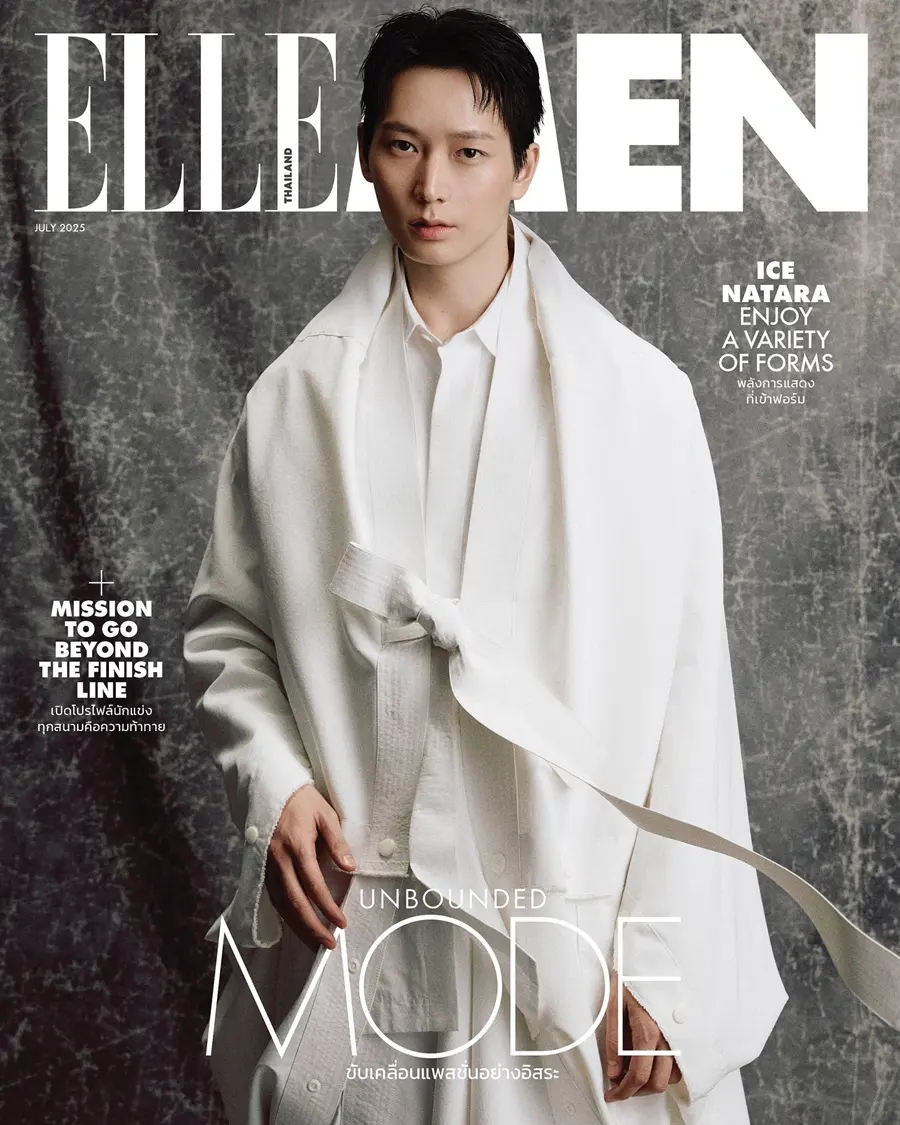 ไอซ์ซึ&ndash;ณัฐรัตน์ @ ELLE MEN Thailand July 2025