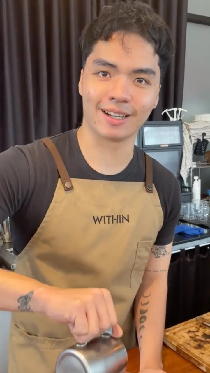 Cool and cute guys at work in Thailand.