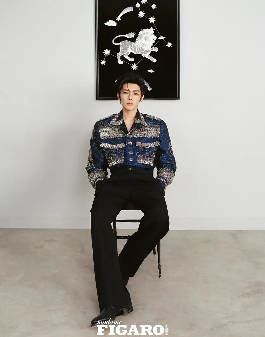 Hou Minghao @ madame FIGARO HOMMES China August 2025