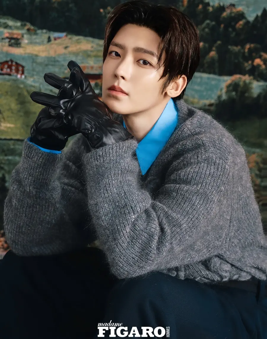 Hou Minghao @ madame FIGARO HOMMES China August 2025
