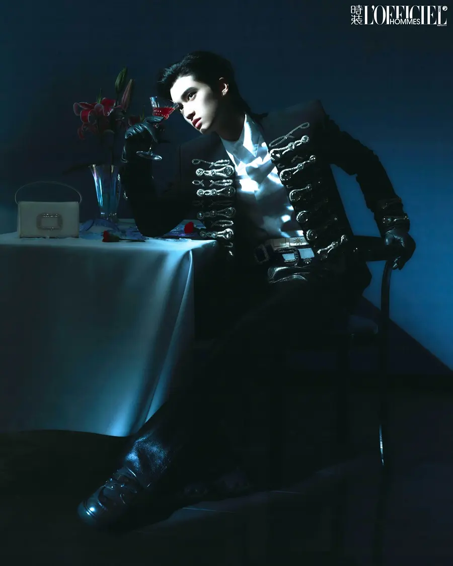 Zhang Kangle @ L&rsquo;OFFICIEL HOMMES China August 2025