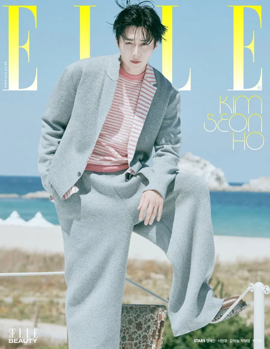 Kim Seonho @ ELLE Korea August 2025