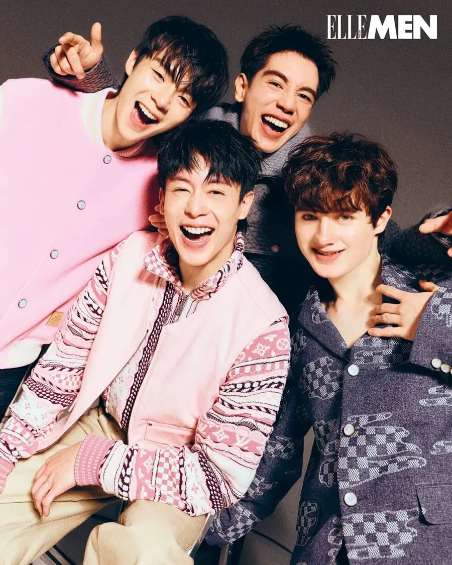 4 หนุ่ม GELBOYS @ ELLE MEN Thailand September 2025
