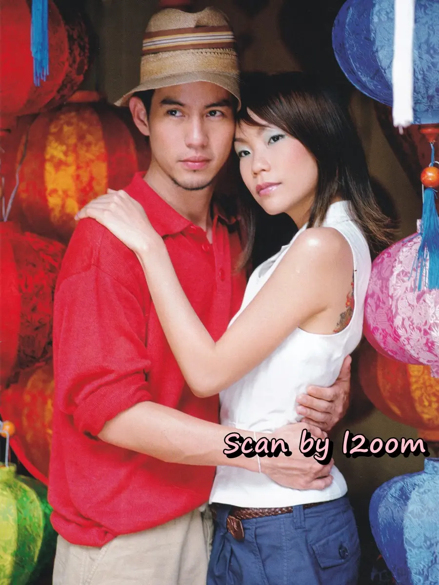 (วันวาน) เมจิ อโณมา & แมน ศุภกิจ @ Honeymoon+Travel issue 24 May 2004
