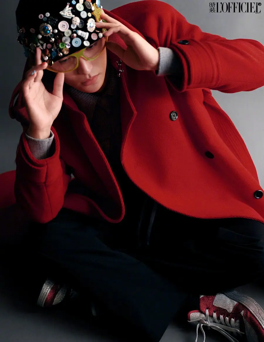 Huang Zihongfan @ L&rsquo;OFFICIEL China August 2025