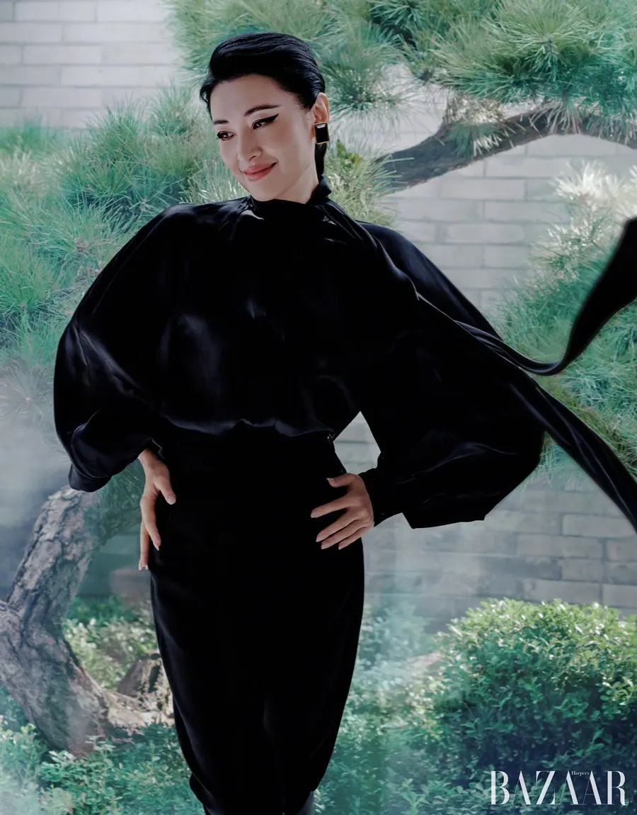 Zhou Tao @ Harper's BAZAAR China October 2025