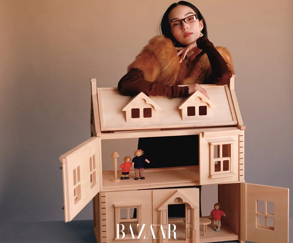 Ju Xiaowen @ Harper's BAZAAR China October 2025