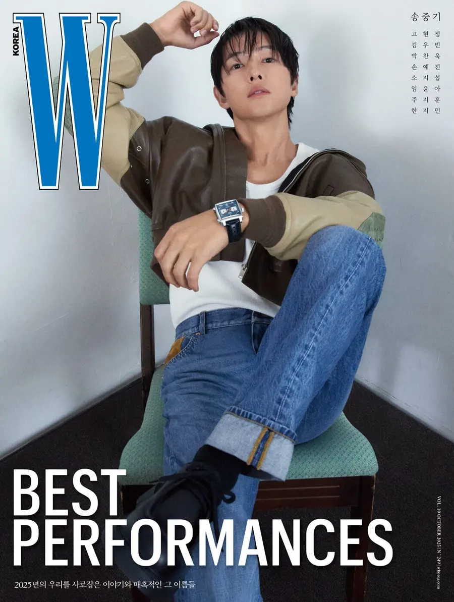 Song Joong ki @ W Korea October 2025