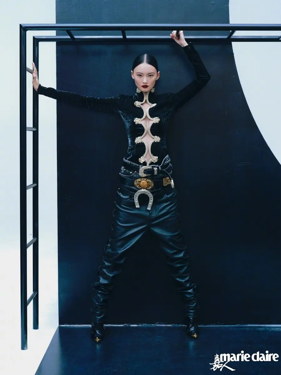 He Cong @ Marie Claire China October 2025