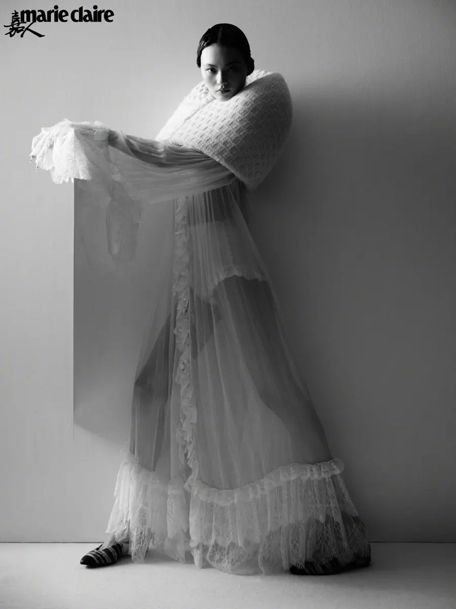 He Cong @ Marie Claire China October 2025