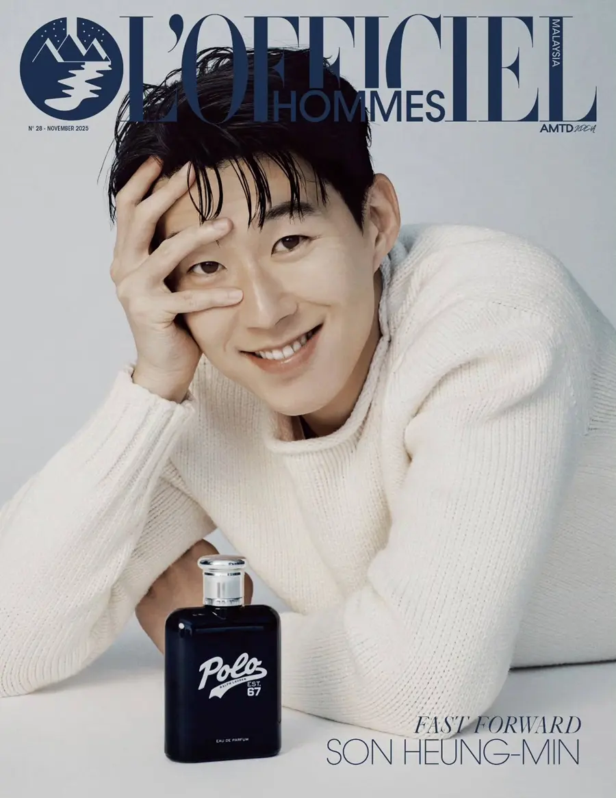 Son Heung min @ L&rsquo;OFFICIEL HOMMES Malaysia November 2025
