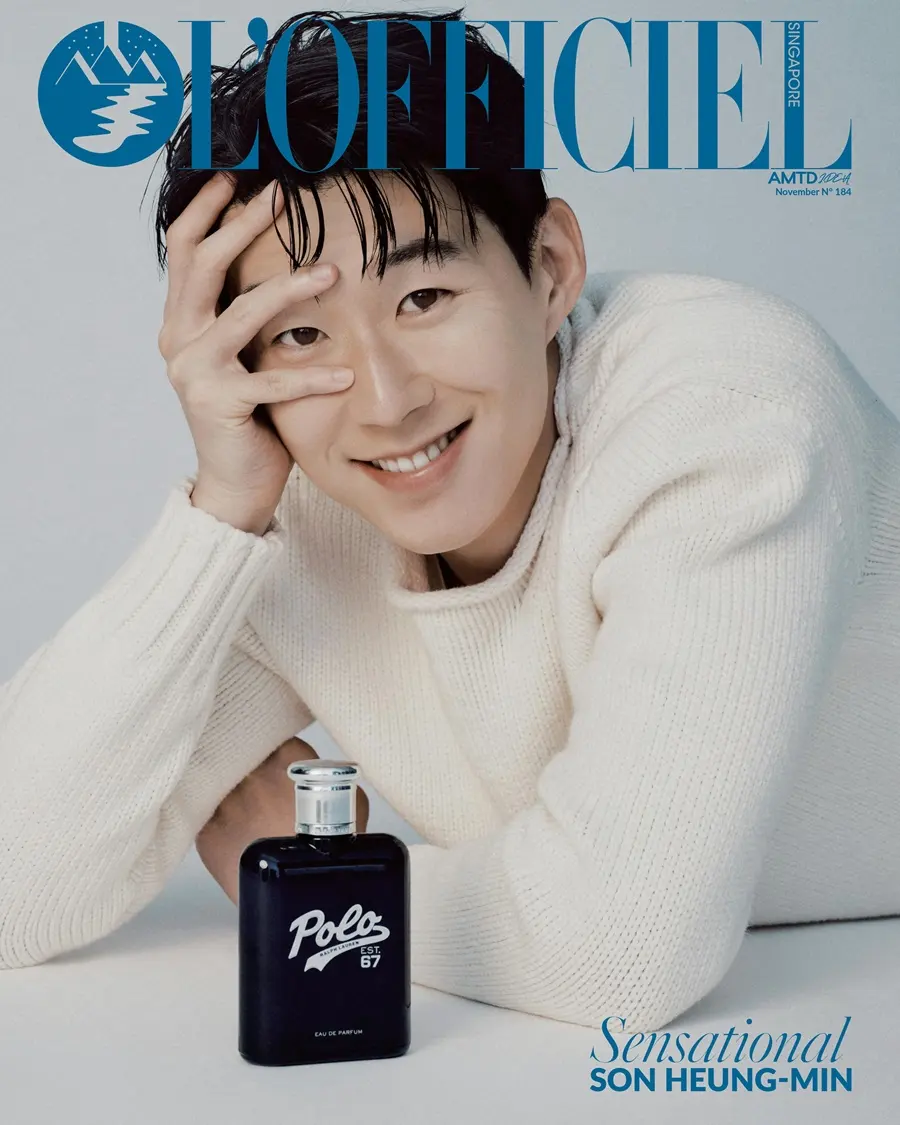 Son Heung min @ L&rsquo;OFFICIEL Singapore November 2025
