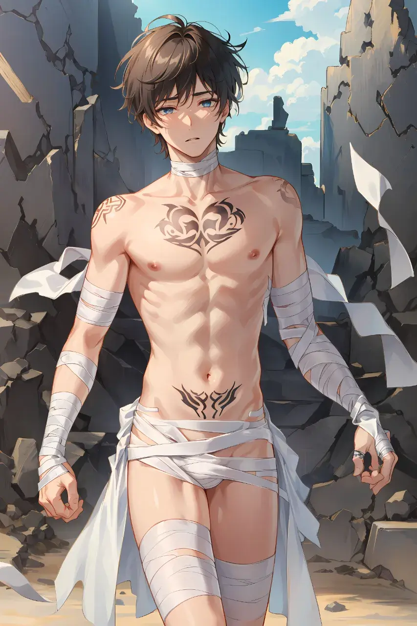 การ์ตูนผู้ชายหล่อเท่ 382