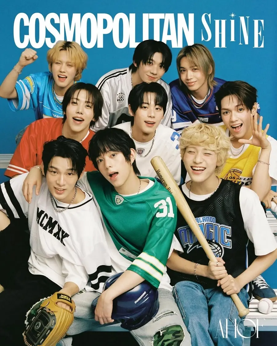 AHOF @ COSMOPOLITAN Korea October 2025