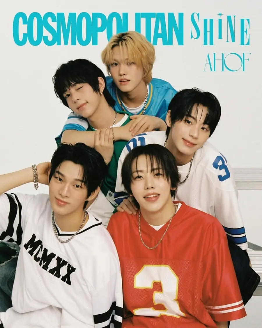 AHOF @ COSMOPOLITAN Korea October 2025