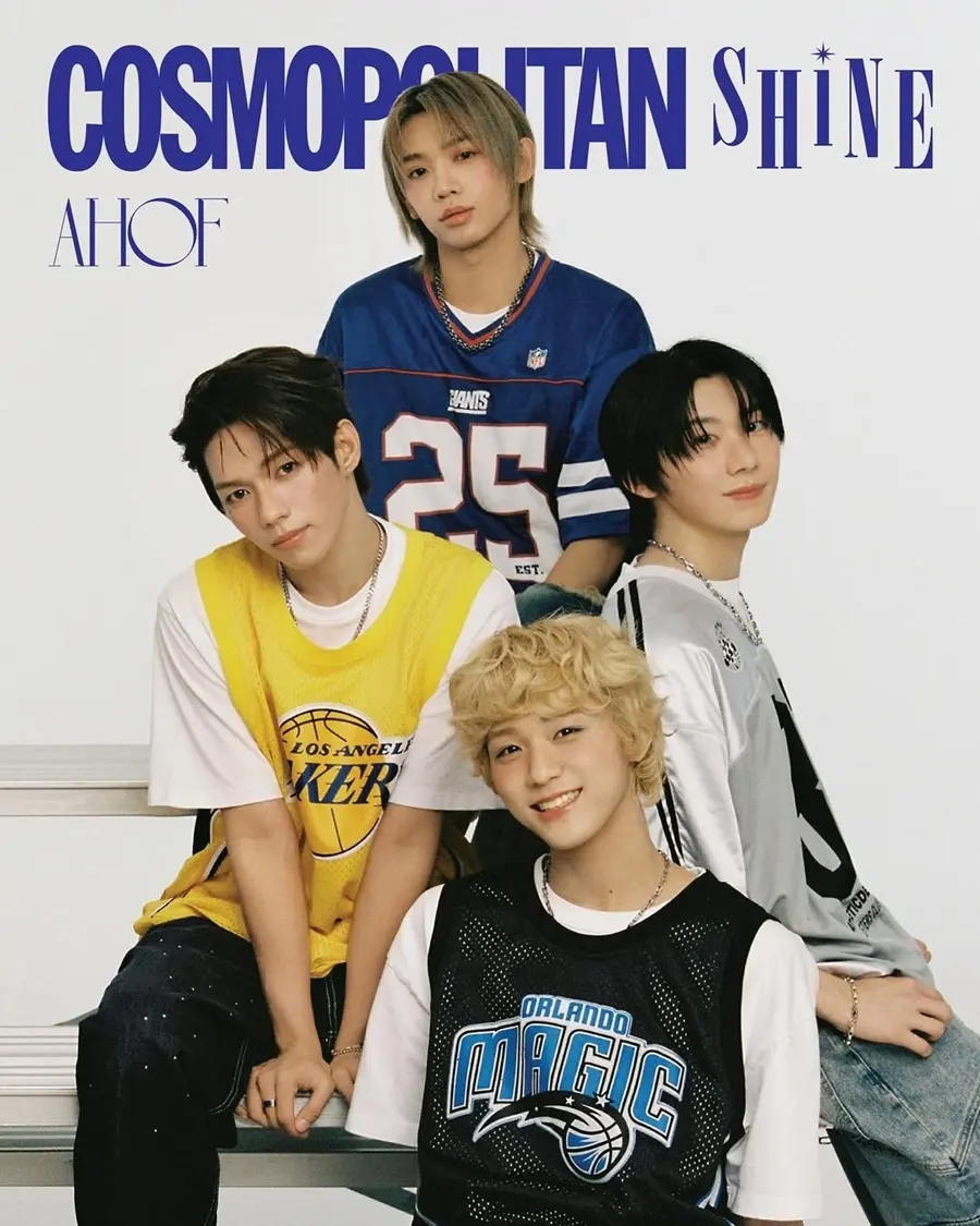AHOF @ COSMOPOLITAN Korea October 2025