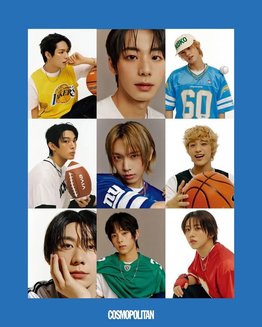 AHOF @ COSMOPOLITAN Korea October 2025