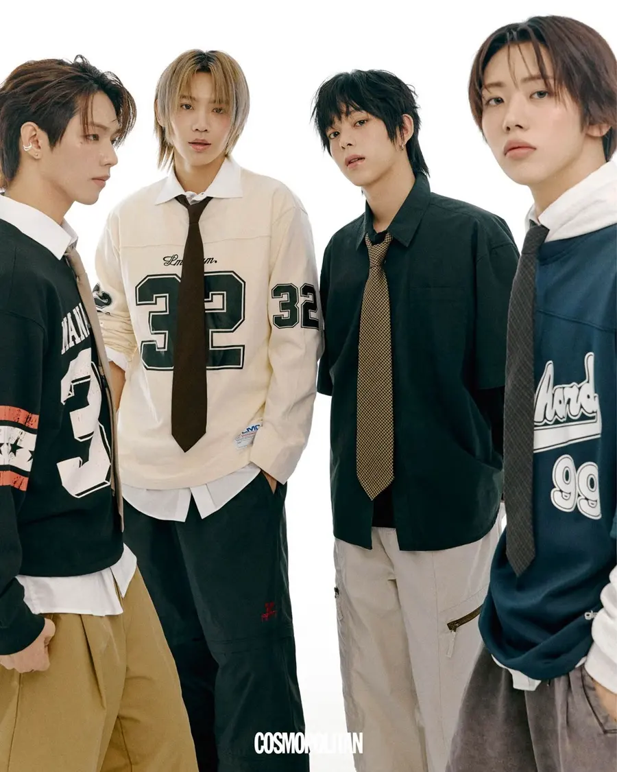 AHOF @ COSMOPOLITAN Korea October 2025