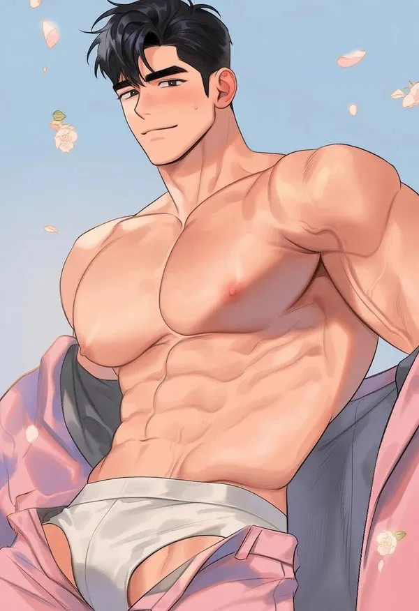 การ์ตูนโชว์กล้าม .1